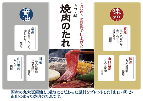 山口・萩　焼肉のたれ　醤油(220g)